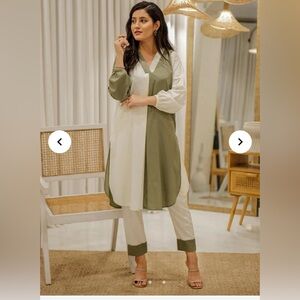 PAKISTANI LAWN CO ORD SET